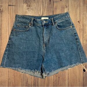 H&M High-Waisted Denim Shorts
